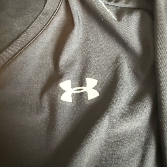Under Armour Black V-Neck Performance Shirt size L - Picture 3 of 8
